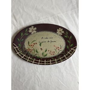 The Hearthside Collection Decorative Plate (Not for Food)